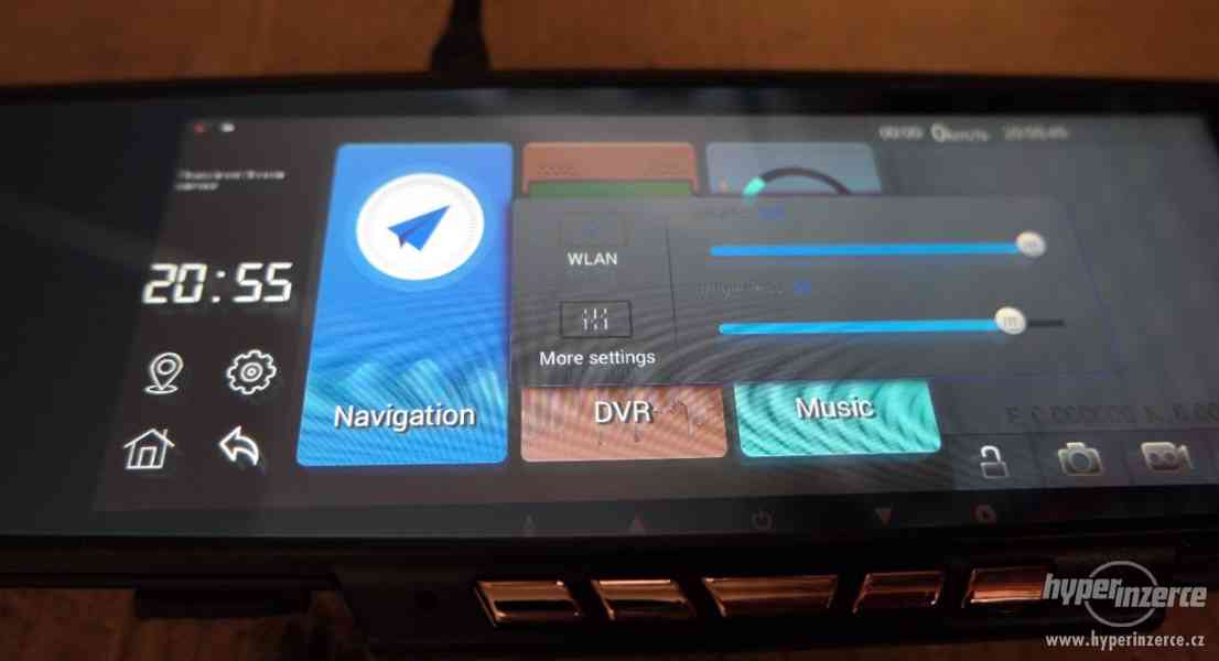 6.86" Android GPS LCD zpětné zrcátko+couv. kamera - foto 6