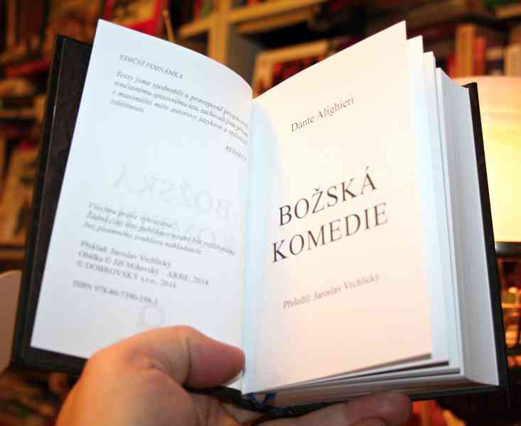 BOŽSKÁ KOMEDIE (Dante Alighieri) - nejlevněji - foto 5