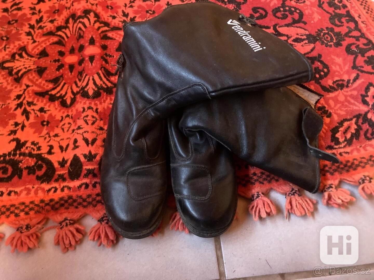 Kožené boty - jezdecké - foto 1