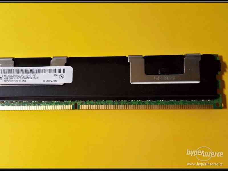 Paměť MICRON 4GB ECC DDR3 PC3-10600R 1333MHz 2Rx4 1G4G1FE - foto 1