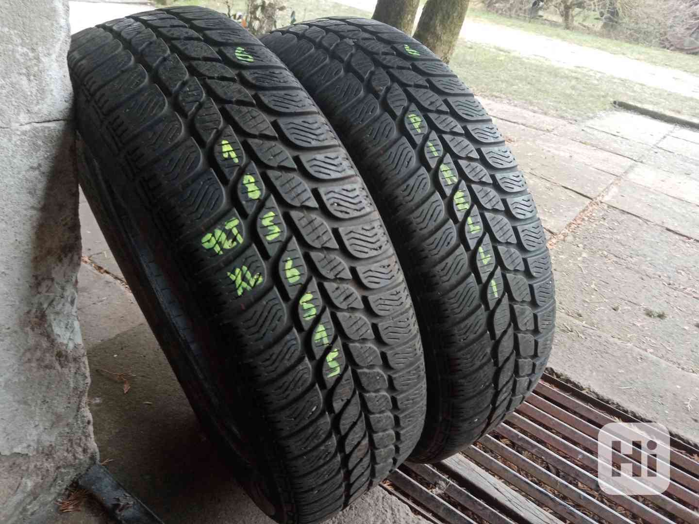 Zimní pneu 2kusy 185/65/15 vzorek 80% PIRELLI - dobírka - foto 1
