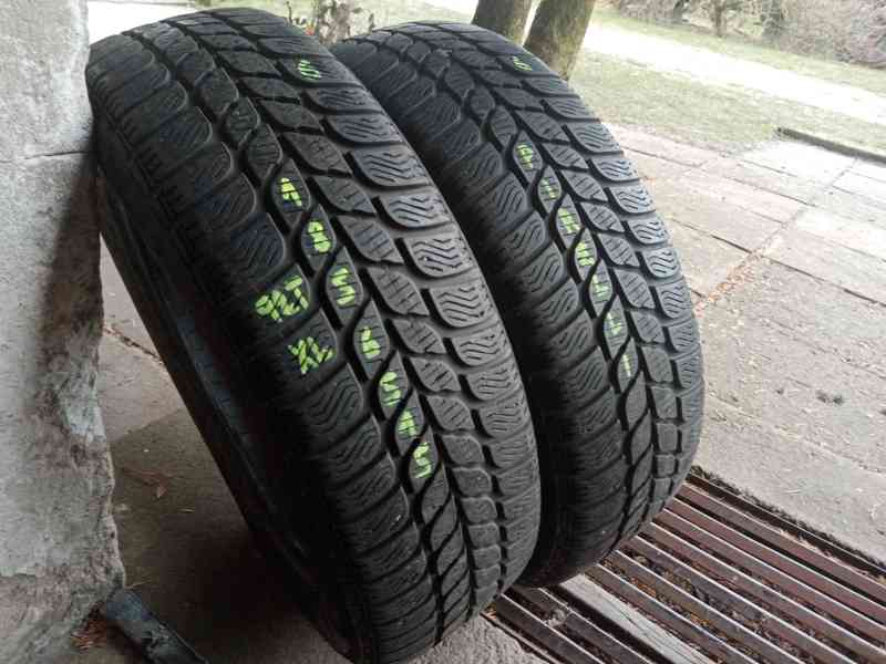 Zimní pneu 2kusy 185/65/15 vzorek 80% PIRELLI - dobírka - foto 1