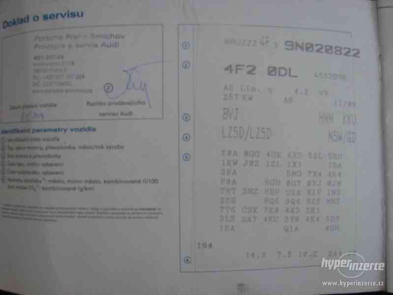 Audi A6 4.2 FSI r.v.2008 2.Maj.serv.kníž.Koupeno v ČR - foto 18
