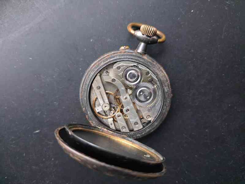 Obrovské 67mm, 200g kapesní hodinky na díly - foto 16