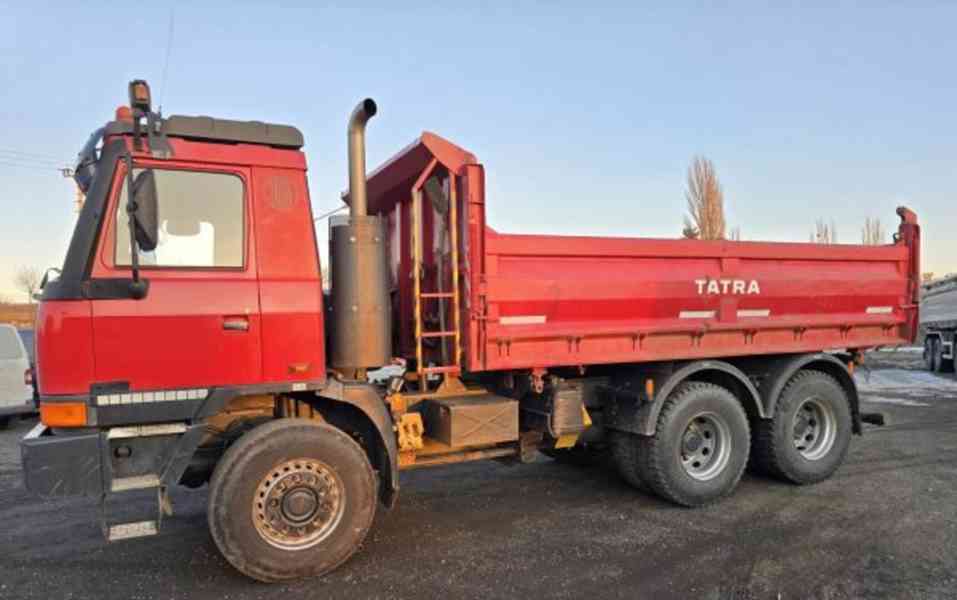 6x6 Terrno 28.5t sklápěč Tatra