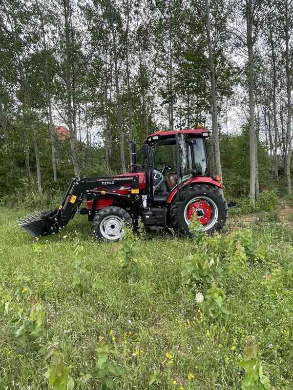 Traktor HANWO HWB 604C. Traktor 65 koni 48kW, čelný nakladač - foto 5