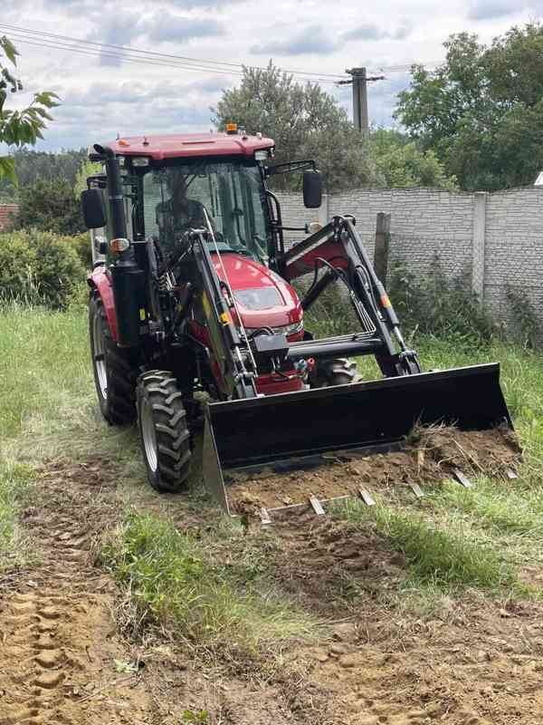 Traktor HANWO HWB 604C. Traktor 65 koni 48kW, čelný nakladač - foto 3
