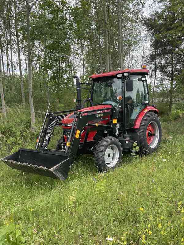 Traktor HANWO HWB 604C. Traktor 65 koni 48kW, čelný nakladač - foto 6