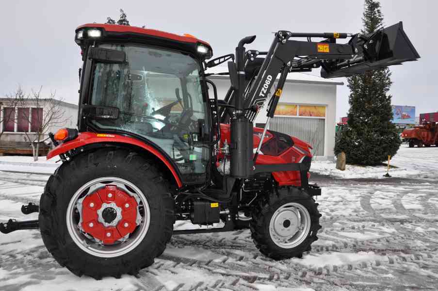 Prodam traktor HANWO HWB 604C. Traktor 65 koni 48kW. - foto 2