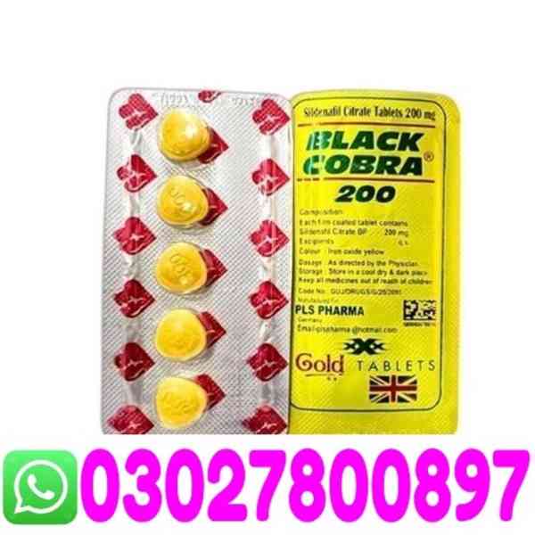 Black Cobra 200mg Tablets Price in Pakistan # 03027800897