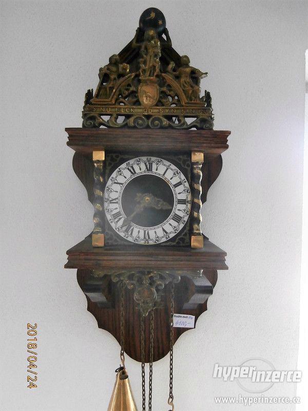 Holandské nástěnné hodiny - foto 1