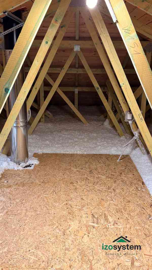 Foukaná izolace - Ušetřete až 70% nákladů za vytápění - foto 4