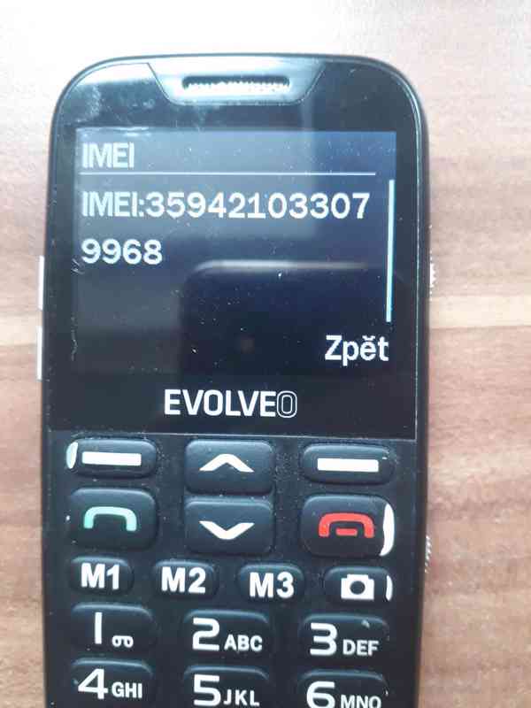  Evolveo EasyPhone XD - seniorský telefon  - foto 5
