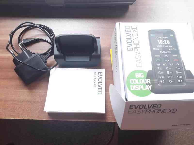  Evolveo EasyPhone XD - seniorský telefon  - foto 3
