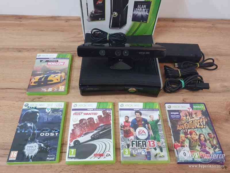 Prodám Xbox 360 Slim 4 GB + KINECT - foto 2