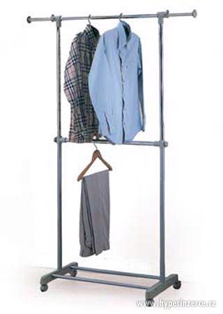 Stojan na šaty - štendr - věšák na oblečení AQ-018 - foto 1