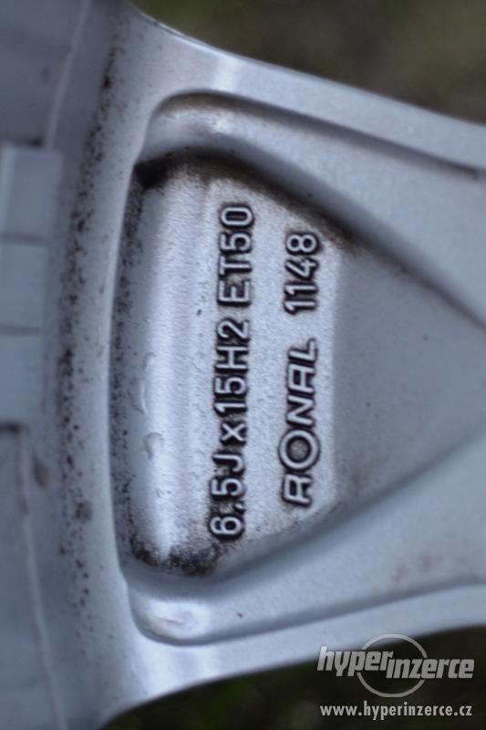 ALU disk - 4ks - Škoda Octavia II 6,5Jx15H2 ET50 - 1Z0601025 - foto 3