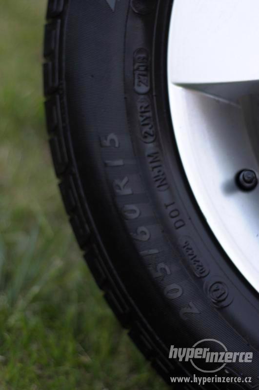 ALU disk - 4ks - Škoda Octavia II 6,5Jx15H2 ET50 - 1Z0601025 - foto 5