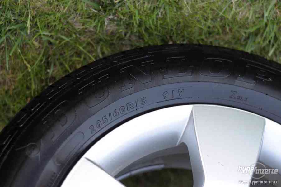 ALU disk - 4ks - Škoda Octavia II 6,5Jx15H2 ET50 - 1Z0601025 - foto 6