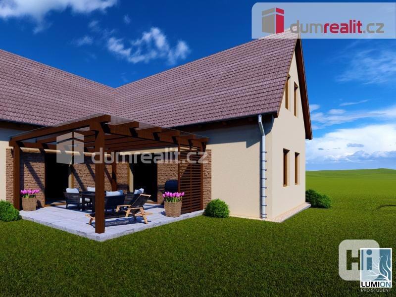 Prodej, stavební pozemek o výměře 620 m2 se základovou deskou a projektem stavby rodinného domu, obec Klikov - foto 7