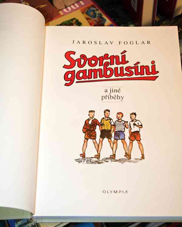 J. Foglar  RYCHLÉ ŠÍPY + SVORNÍ GAMBUSÍNI - nejlevněji !!! - foto 8