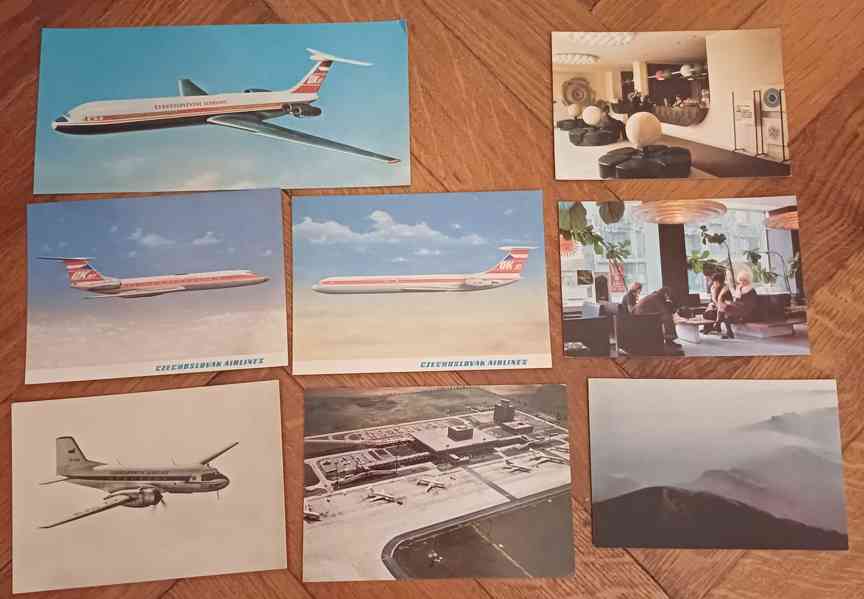 Staré pohlednice ČSA Adolf Born - foto 6