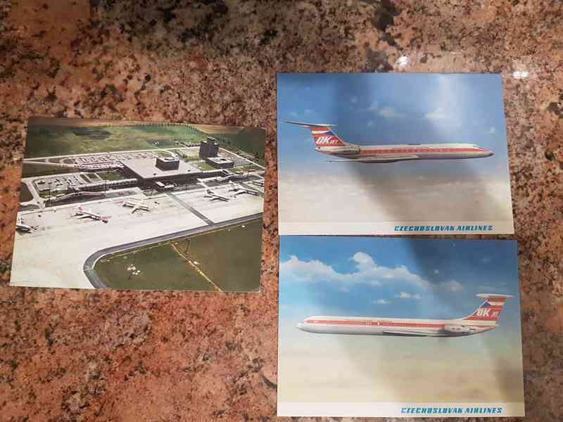 Staré pohlednice ČSA Adolf Born - foto 3