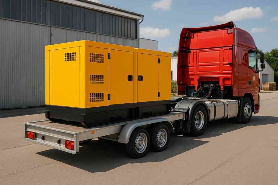 Dieselová elektrocentrála Gappa GF3-100kW/IVECO - foto 2
