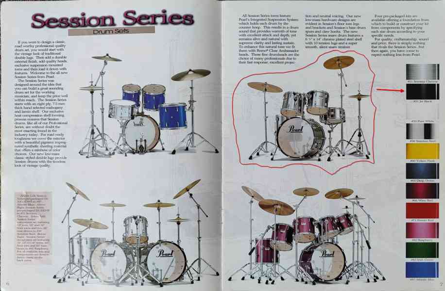 Pearl Session Series + HW + obaly - foto 13