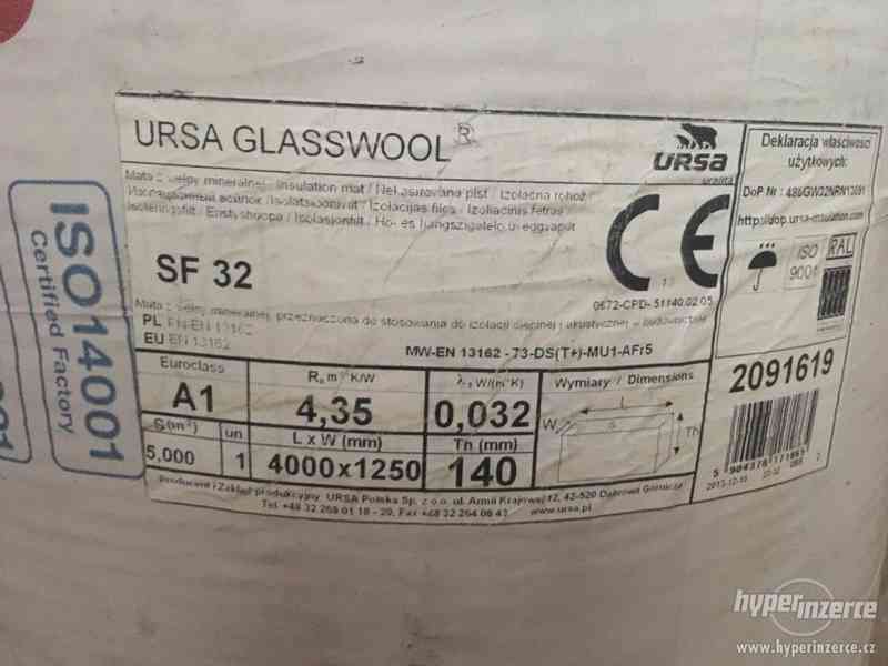 Tepelná minerální izolace URSA Glasswool SF 32 - foto 2