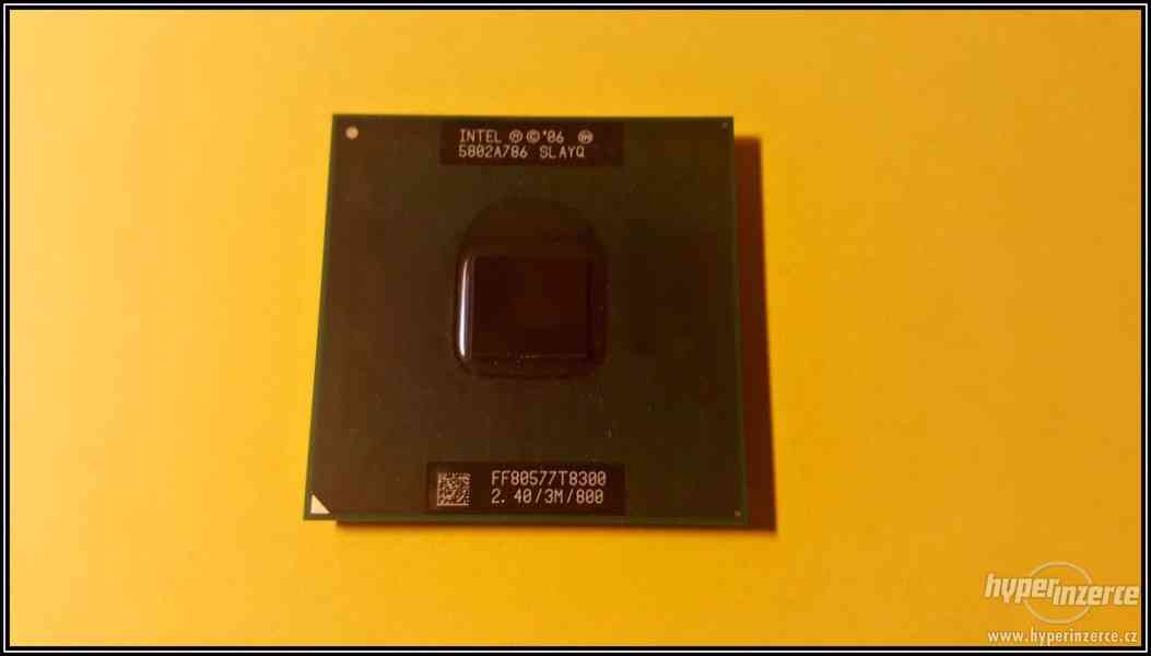 Intel Core 2 Duo T8300, 2.40 GHz, SLAYQ - foto 1