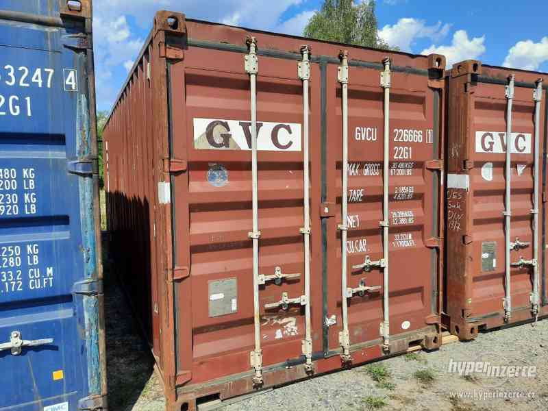 Lodní skladový kontejner vel.20´(6m) - použitý - foto 1