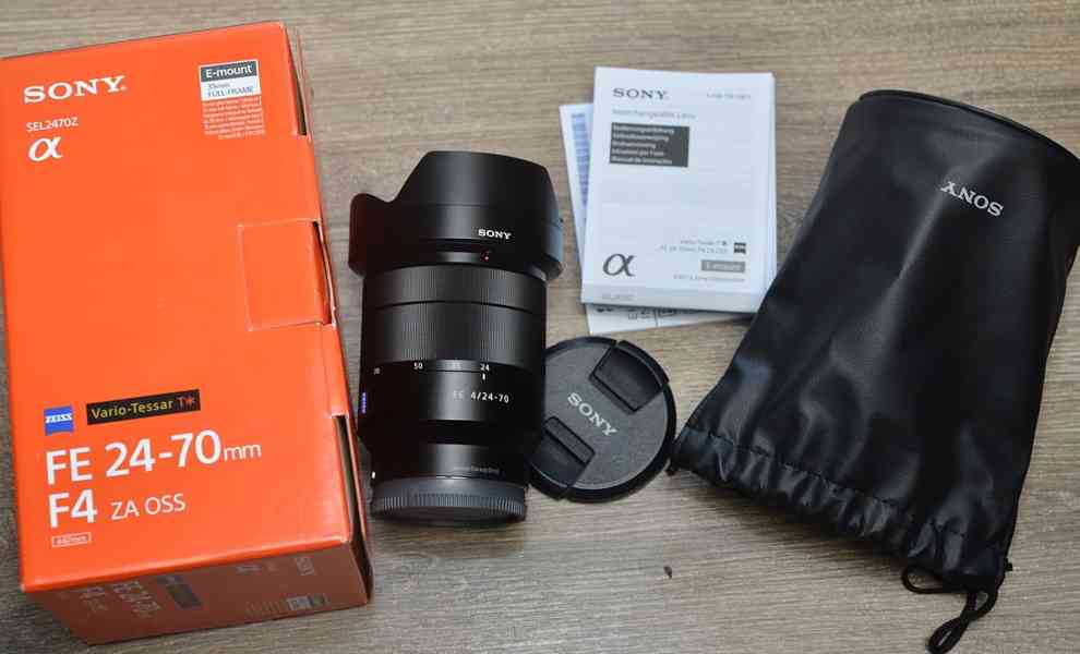SONY FE 24-70mm F4 T ZA OSS Full Frame *E mount* - foto 3