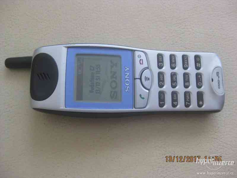 Sony CMD-C1, J5, J6, J7, J70, CD5 - telefony z roku 2001 - foto 11