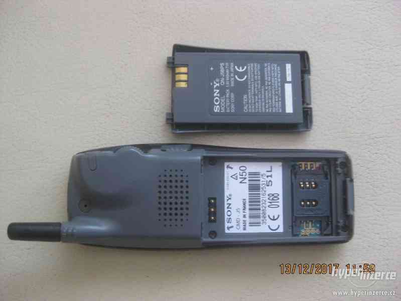 Sony CMD-C1, J5, J6, J7, J70, CD5 - telefony z roku 2001 - foto 15