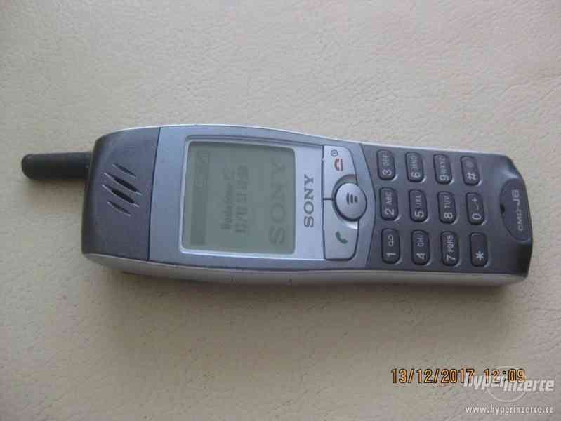 Sony CMD-C1, J5, J6, J7, J70, CD5 - telefony z roku 2001 - foto 16