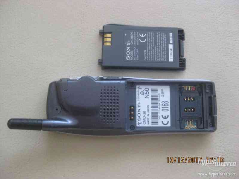 Sony CMD-C1, J5, J6, J7, J70, CD5 - telefony z roku 2001 - foto 20