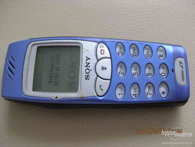 Sony CMD-C1, J5, J6, J7, J70, CD5 - telefony z roku 2001 - foto 21