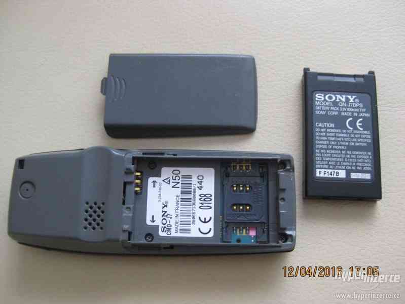 Sony CMD-C1, J5, J6, J7, J70, CD5 - telefony z roku 2001 - foto 24