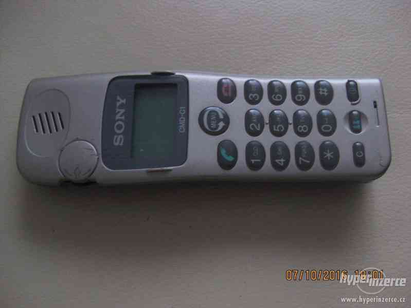 Sony CMD-C1, J5, J6, J7, J70, CD5 - telefony z roku 2001 - foto 28