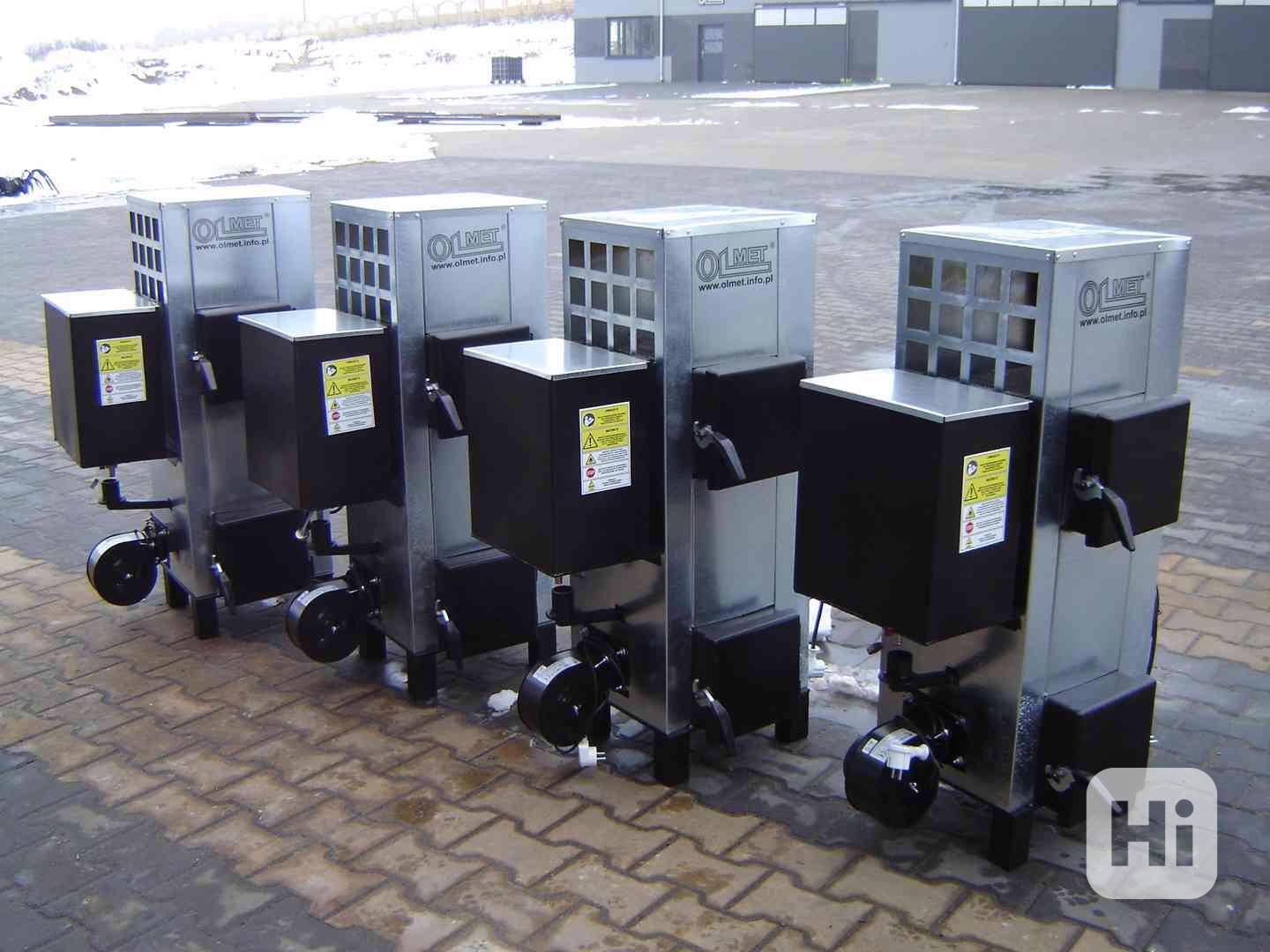 Ohřívač vzduchu NG20 kW do 100 m2 na použitý olej motorový - foto 1