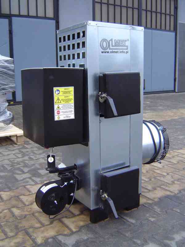 Ohřívač vzduchu NG20 kW do 100 m2 na použitý olej motorový - foto 2