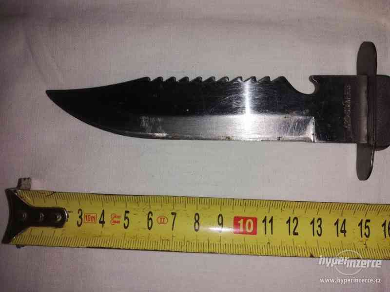 Nůž na přežití - zn. 420 STAINLESS - foto 3