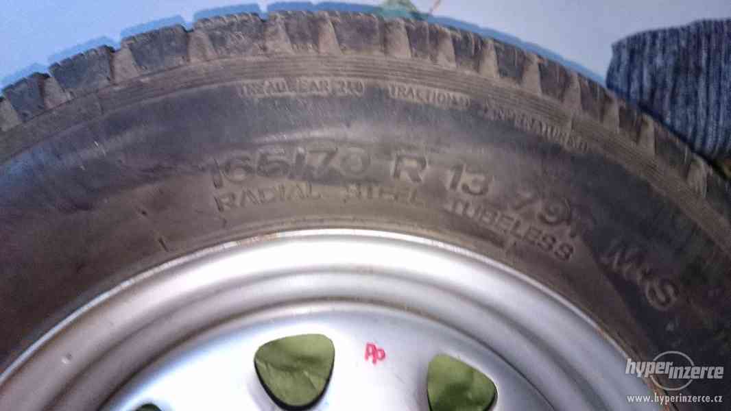 Zimní pneumatiky s disky na škoda Felicia 4X - foto 2