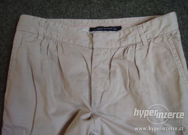 Luxusní kalhoty Chinos ZARA vel. S - foto 1