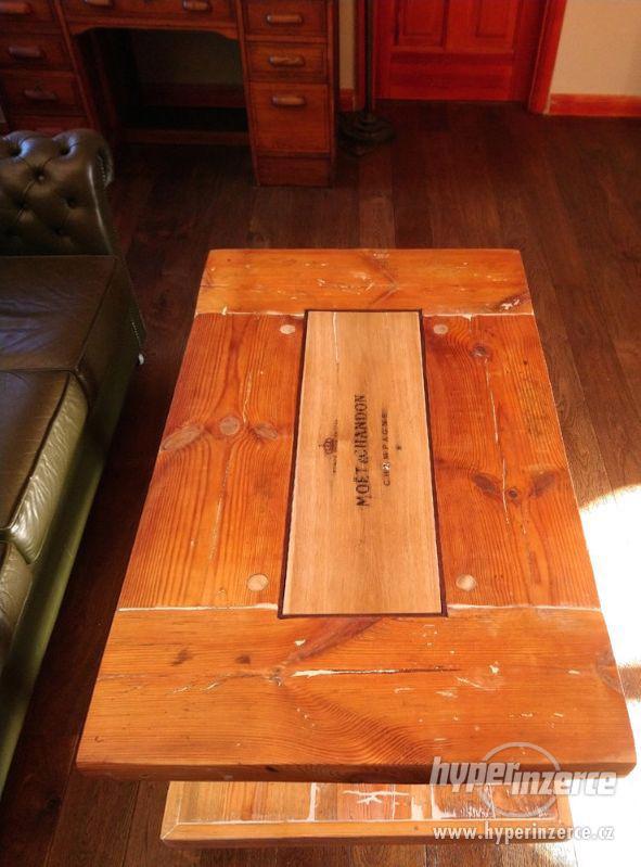 Prodám konferenční stůl ze dřeva z 14. stol. - foto 4