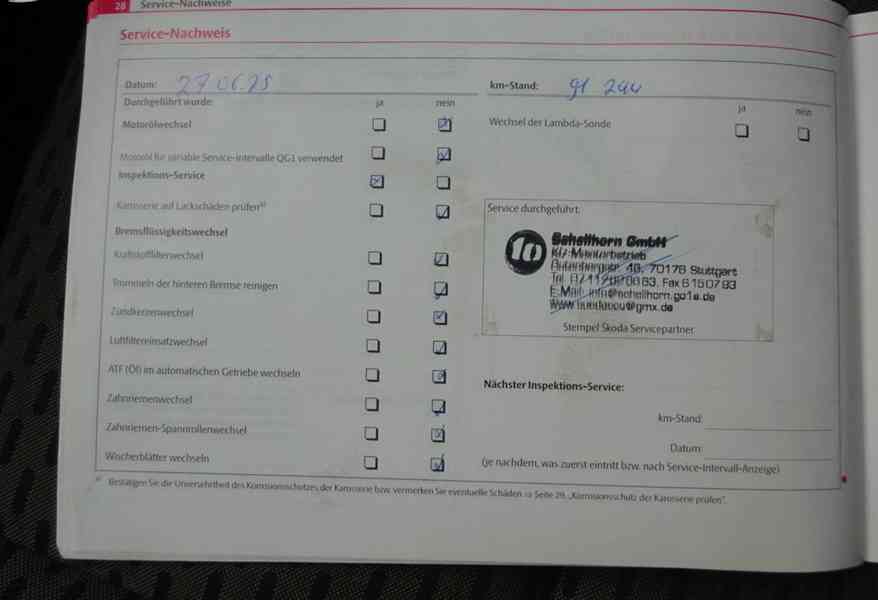 Škoda Roomster 1.4i 16V r.v.2011 (63 kw) serviska - foto 29