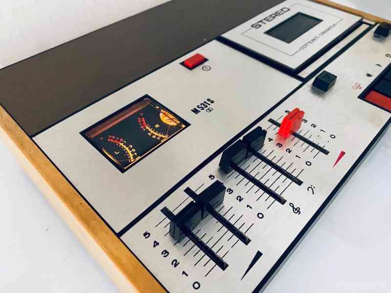 Magnetofon/deck Tesla/Unitra M 531S, rok 1979 - foto 2