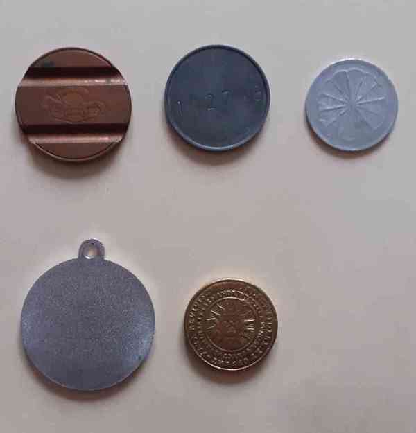 mince /pamětní /telefonní známka/ žeton/ token - foto 2