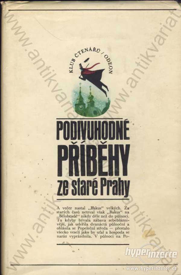 Podivuhodné příběhy ze staré Prahy 1971 Odeon - foto 1